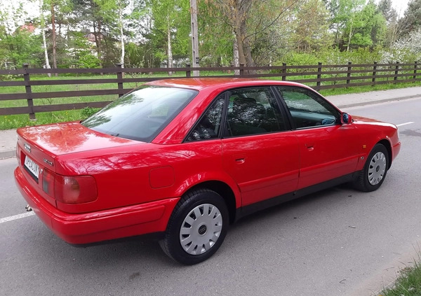 Audi A6 cena 12900 przebieg: 287000, rok produkcji 1995 z Dęblin małe 529